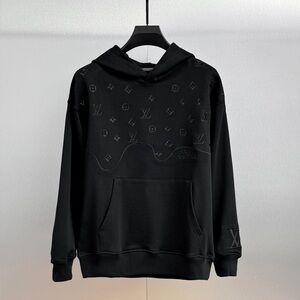 Louis Vuitton Monogram Black Hoodie